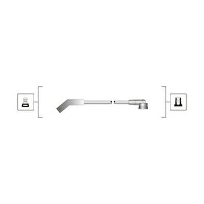 MAGNETI MARELLI 941319170104 -  Комплект проводов зажигания